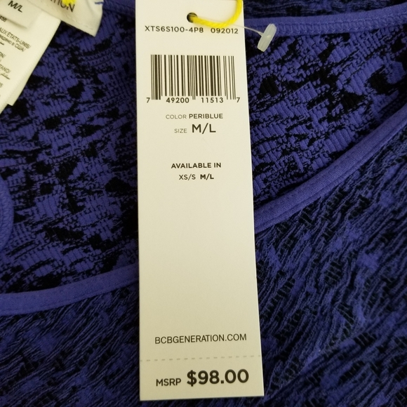 BCBGeneration M/L One Shoulder Bodycon Dress NWT - Picture 7 of 7